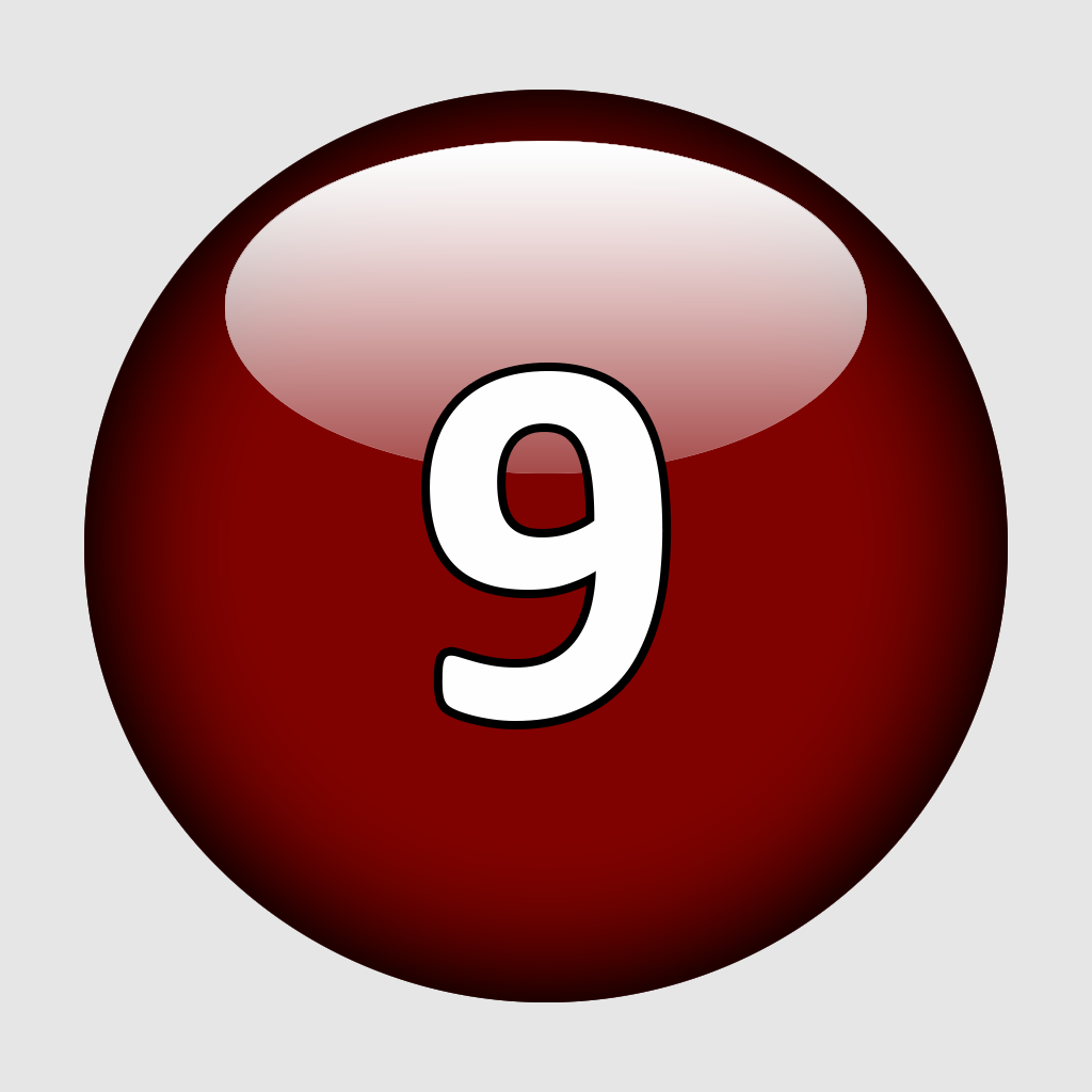 Nine (9) icon