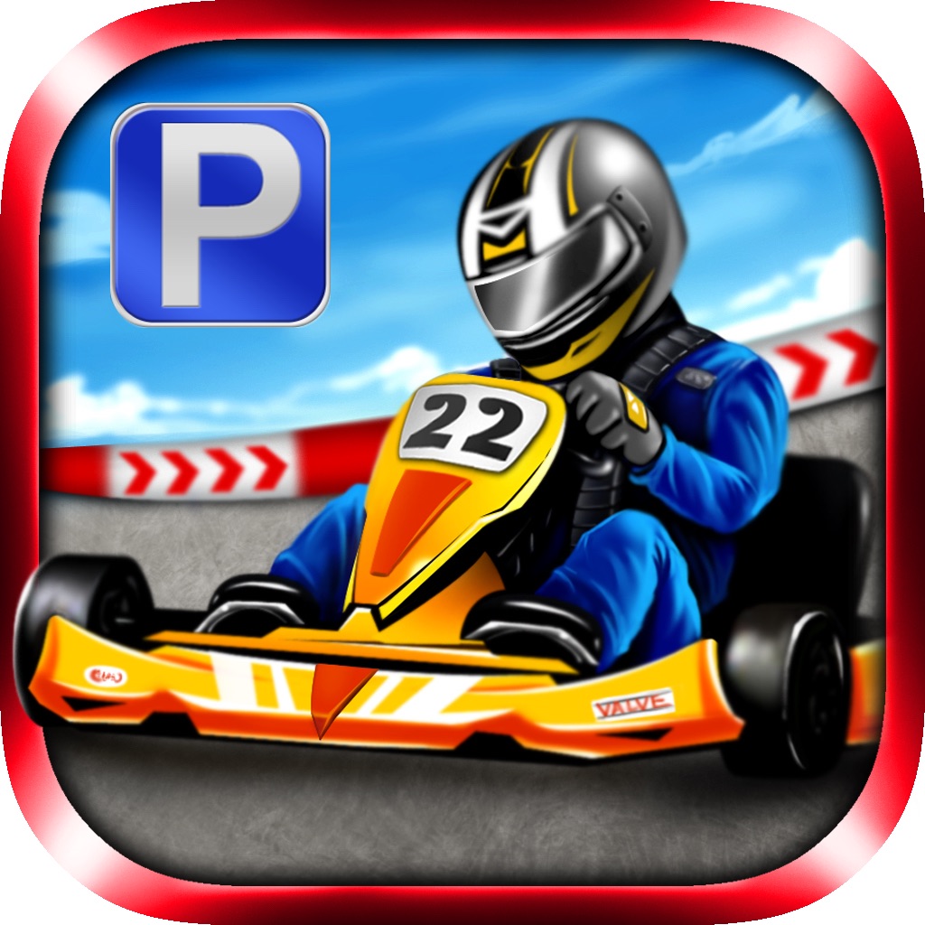 3D Go Kart Racing & Parking - Real Driving & Turbo Go-Karting Simulator Race Games icon