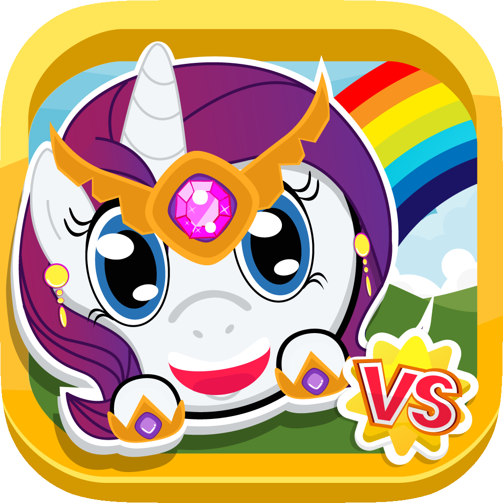 Rainbow Battle Match 3X “PONY FAT Puzzle Edition” icon