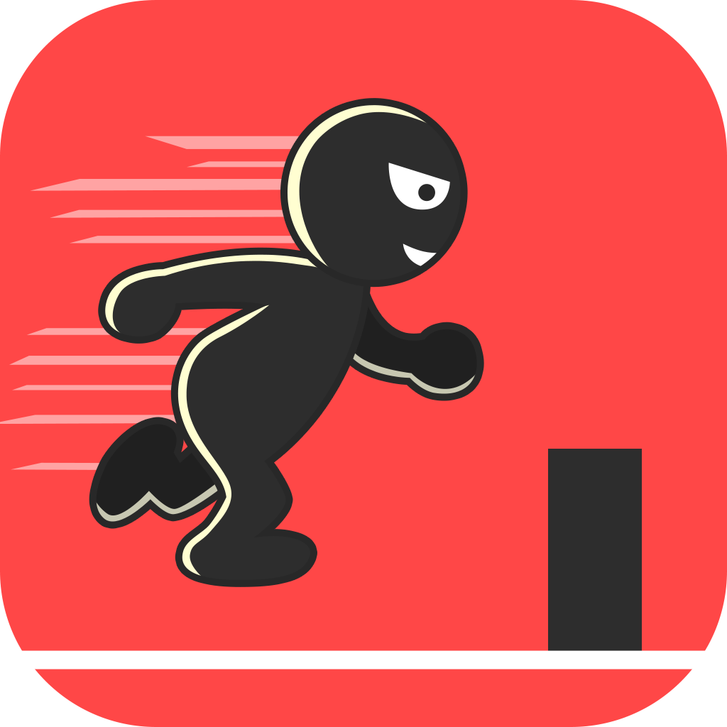 Aaron! Don't Dies - Doodle Line Runner & Touch to Jump icon