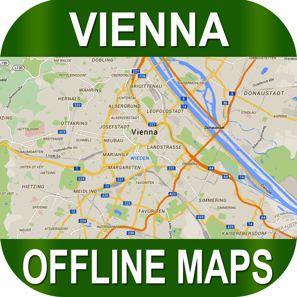 Vienna Offlinemaps with RouteFinder