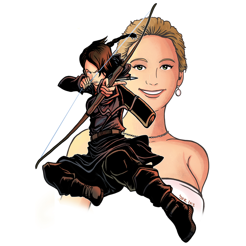 Fame: Jennifer Lawrence Comic icon