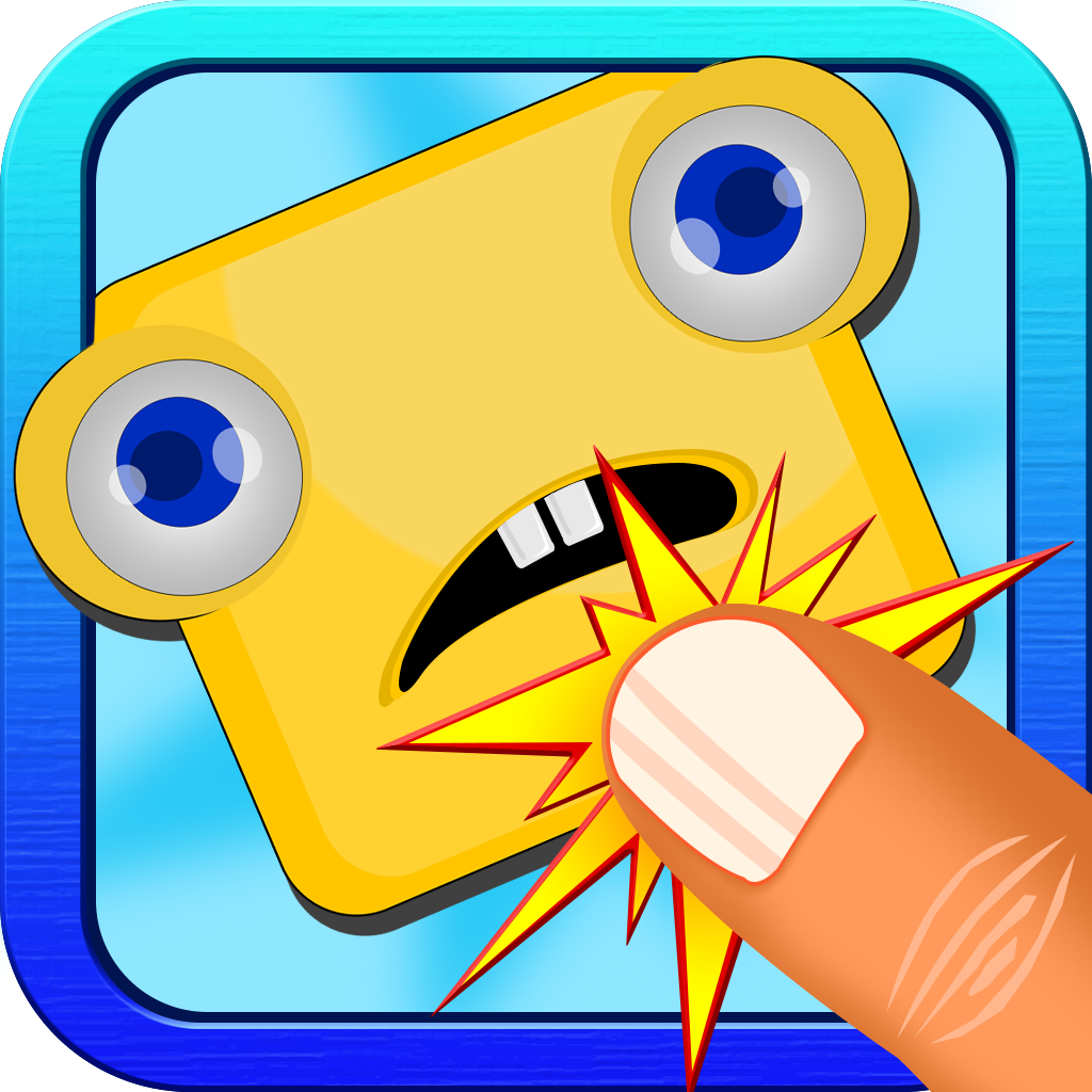 A Banana Pop™ - yellow tiny cubes chain reaction puzzling game for little kids