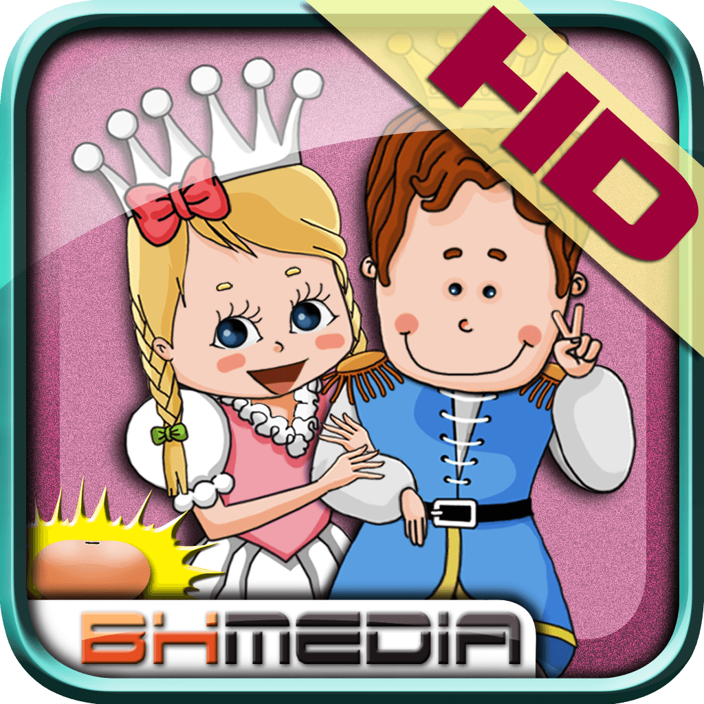 The Princess And The Pea HD - amazing interactive story and games for kids, learning made fun icon