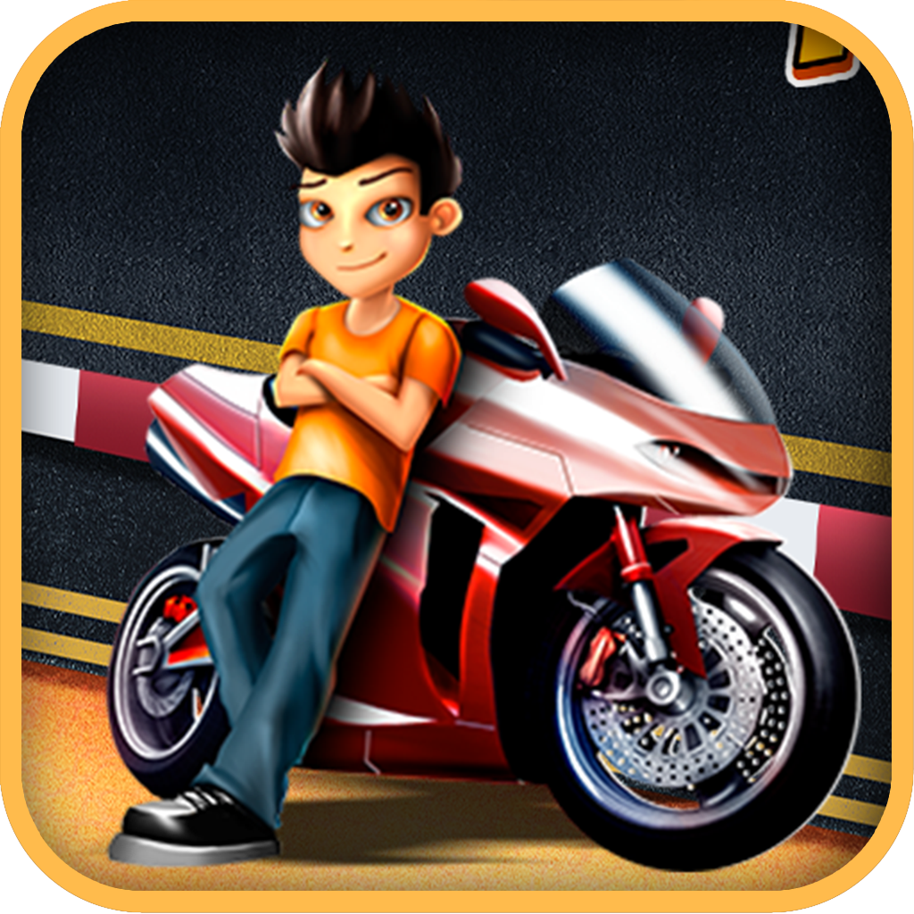 Awesome Biker Kid Racers icon