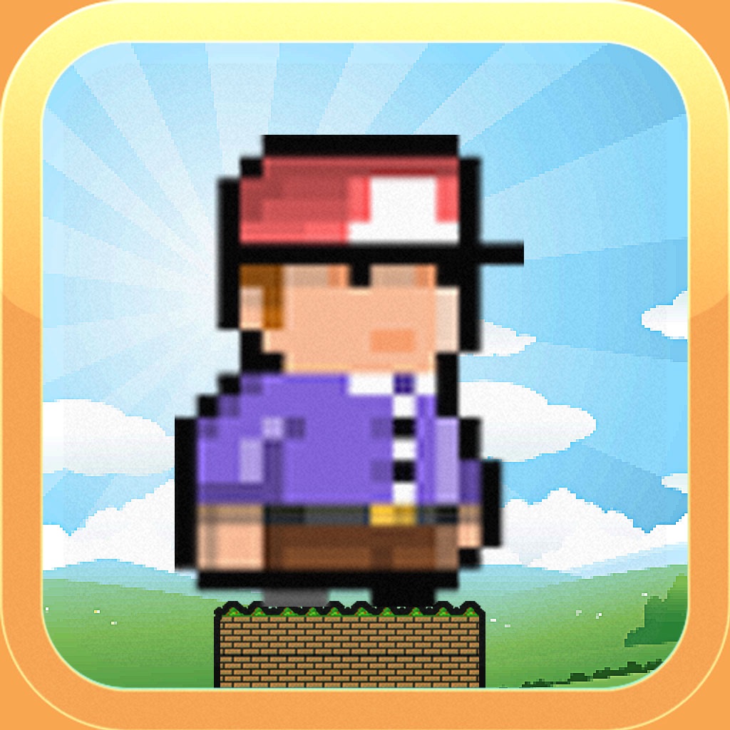 Pixel Hat Boy Run icon