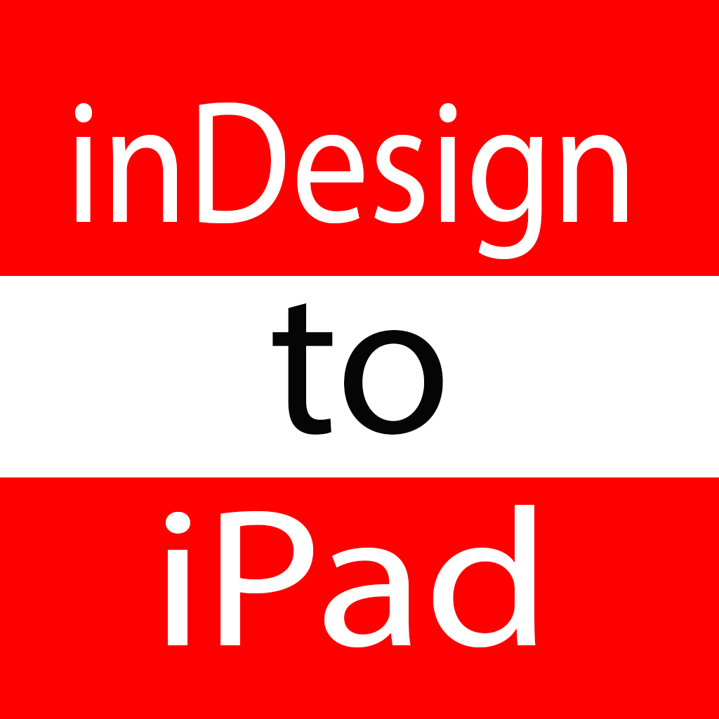 inDesign to iPad publishing icon