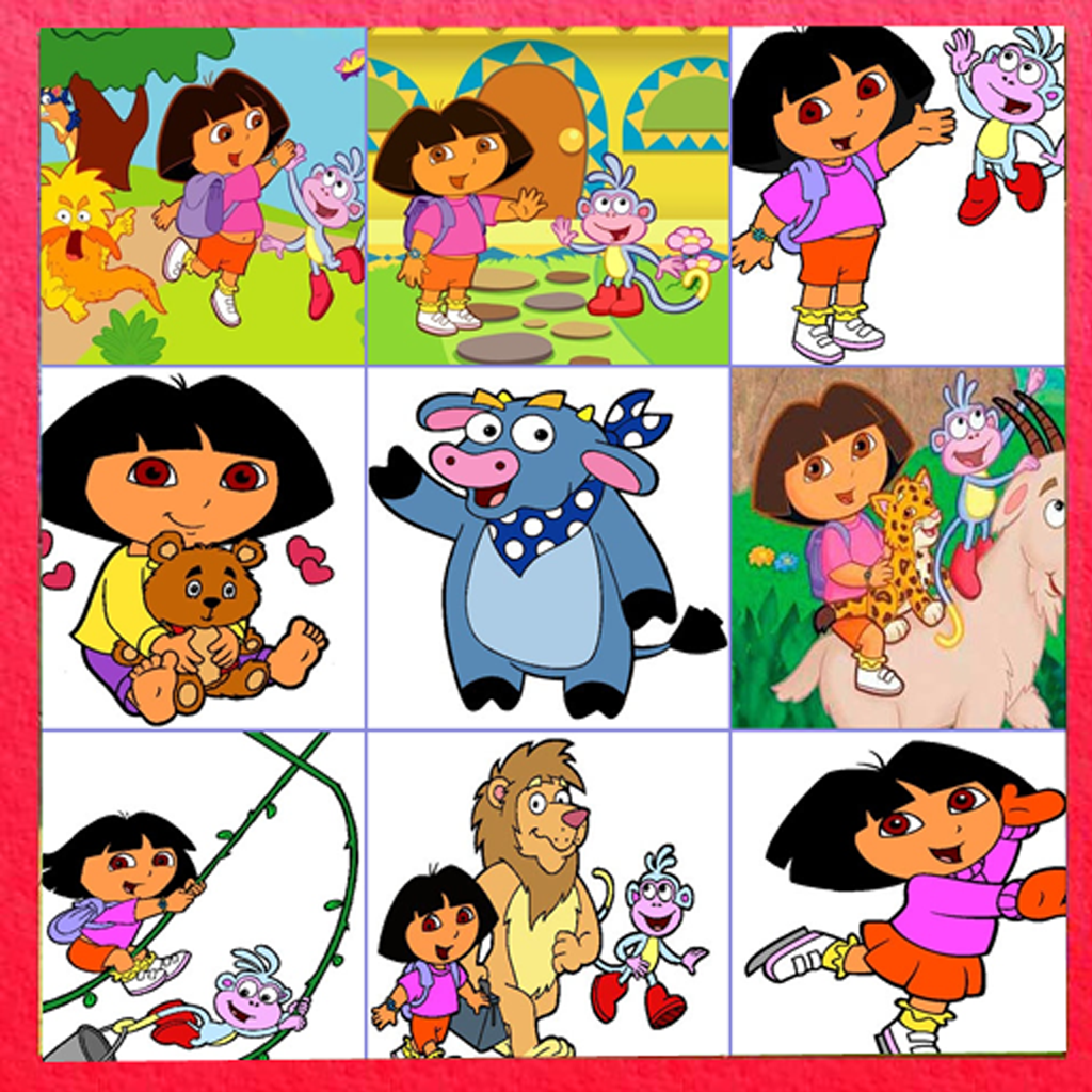 Puzzle Game for Dora volume 1
