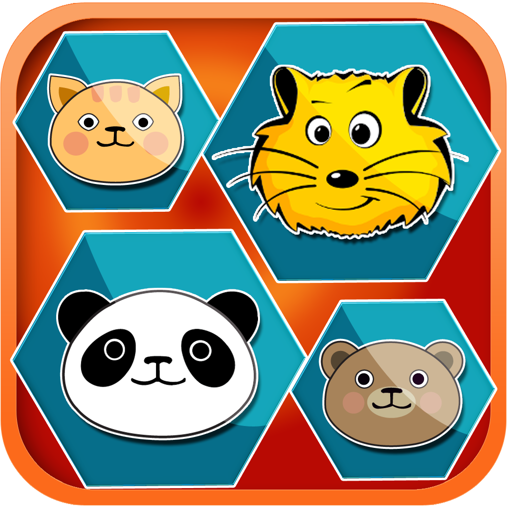 A Panda And Friends Match Free Challenging Games For Puzzle Fun icon