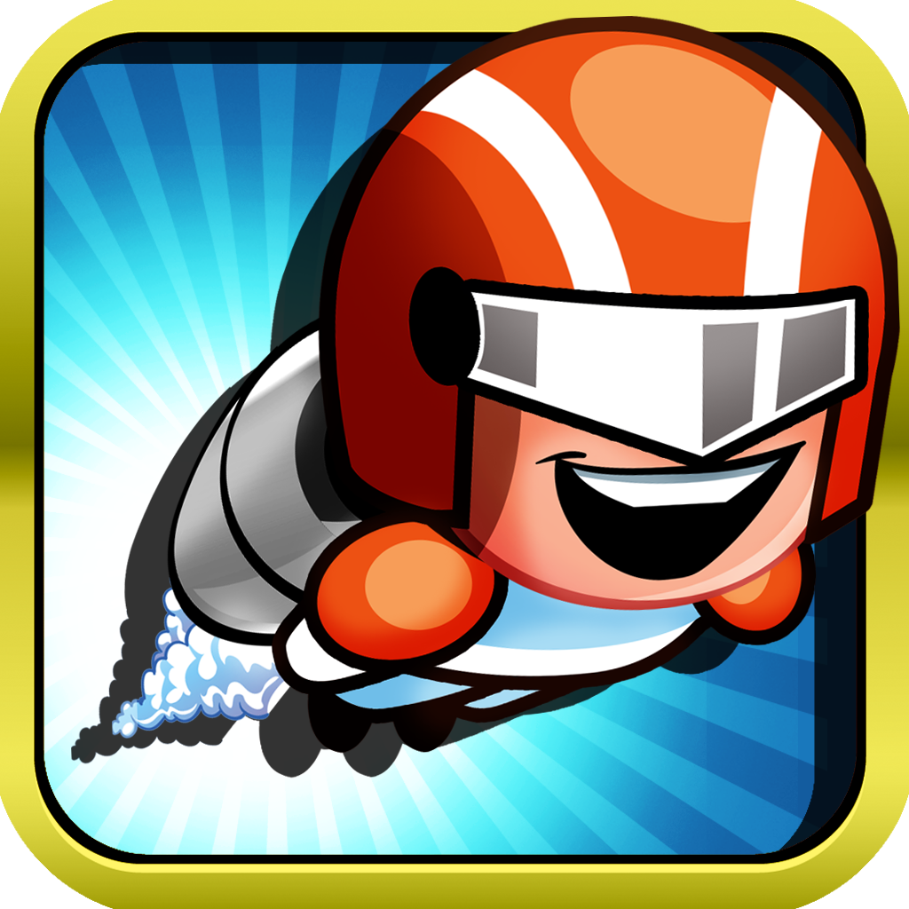 A Space Flappy Steel Man : Real Rocket Tap Version - Free Version