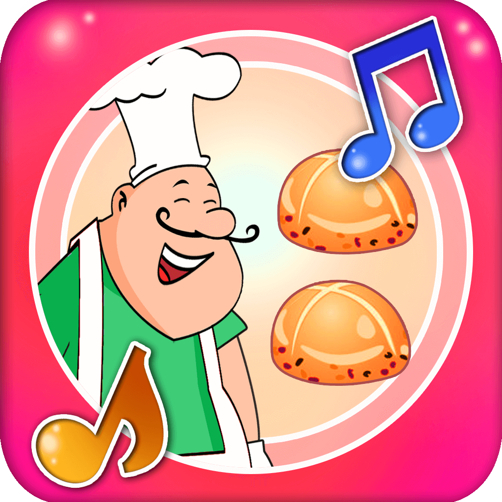Hot Cross Buns - amazing musical app for kids icon