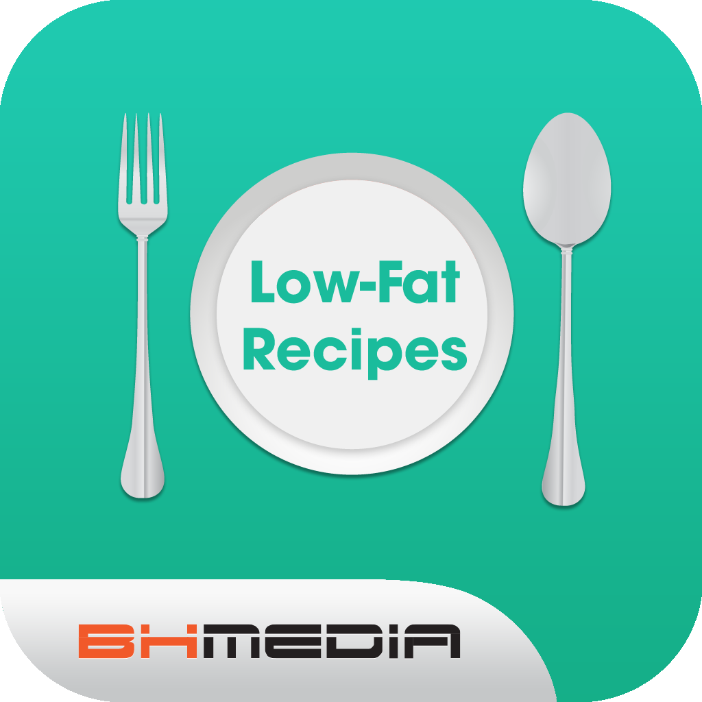 Low-Fat Recipes - share low fat cooking tips, ideas on Facebook, Twitter icon