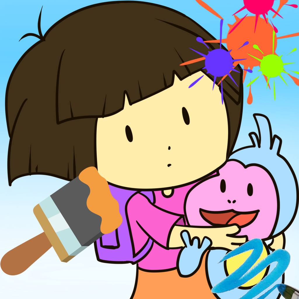 Hit Coloring for Kids Dora the Explorer Edition