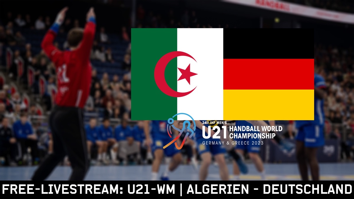 Free-Livestream U21-WM Algerien - Deutschland