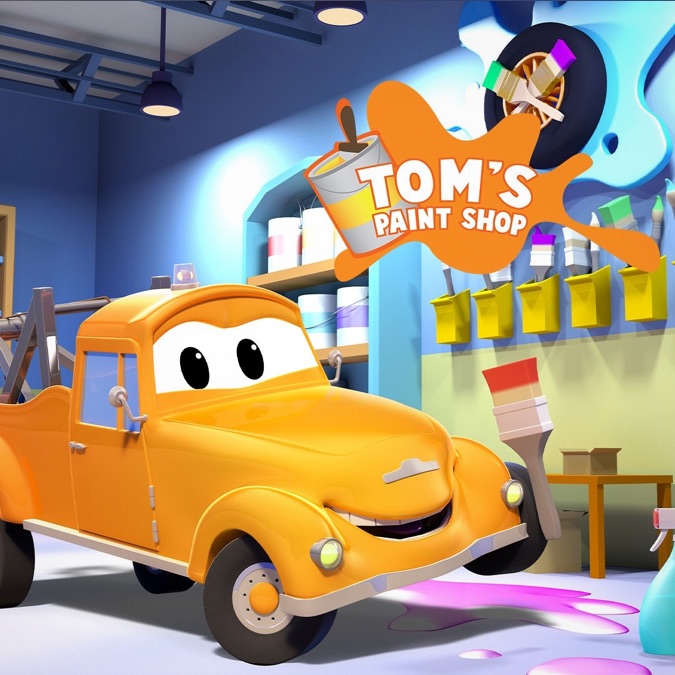 Car City Tom's Paint Shop Apple TV (MX)