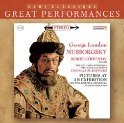 Great Performances - Mussorgsky: Scenes from Boris Godunov, Pictures at an Exhibition by Columbia Symphony Orchestra, Eugene Ormandy, George London, Mildred Allen, The Philadelphia Orchestra & Thomas Schippers album reviews, ratings, credits