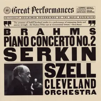 Brahms: Concerto No. 2 in B-Flat Major for Piano and Orchestra, Op. 83 by George Szell, Rudolf Serkin & The Cleveland Orchestra album reviews, ratings, credits