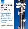 Stream & download Music for Solo Clarinet