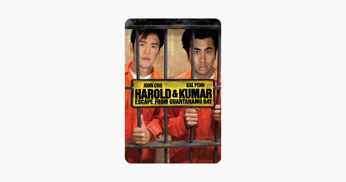 Harold And Kumar Escape From Guantanamo Bay On Itunes Harold and kumar jump on a plane to catch up with harold's love interest but must change their plans when kumar is accused of being a terrorist. itunes apple