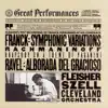 Rachmaninov: Rhapsody - Franck: Symphonic Variations - Ravel: Alborada del Gracioso album lyrics, reviews, download