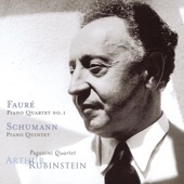 Rubinstein Collection, Vol. 23: Fauré: Piano Quartet No. 1, Op. 15 - Schumann: Piano Quintet, Op. 44 artwork