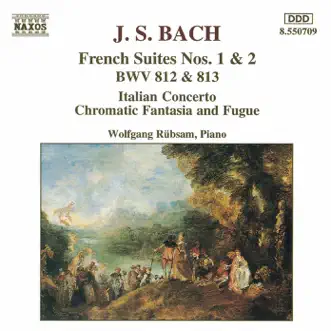 Bach: French Suites Nos. 1 & 2 by Wolfgang Rübsam album reviews, ratings, credits