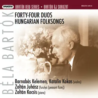 Bartók: Hungarian Folksongs by Zoltán Kocsis & Barnabás Kelemen album reviews, ratings, credits