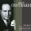 Bartók: Violin Concerto No. 1 - Szymanowski: Violin Concerto No. 1 album lyrics, reviews, download