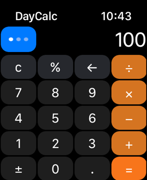 DayCalc Pro - لقطة شاشة للحاسبة
