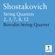 SHOSTAKOVICH/STRING QUARTETS cover art