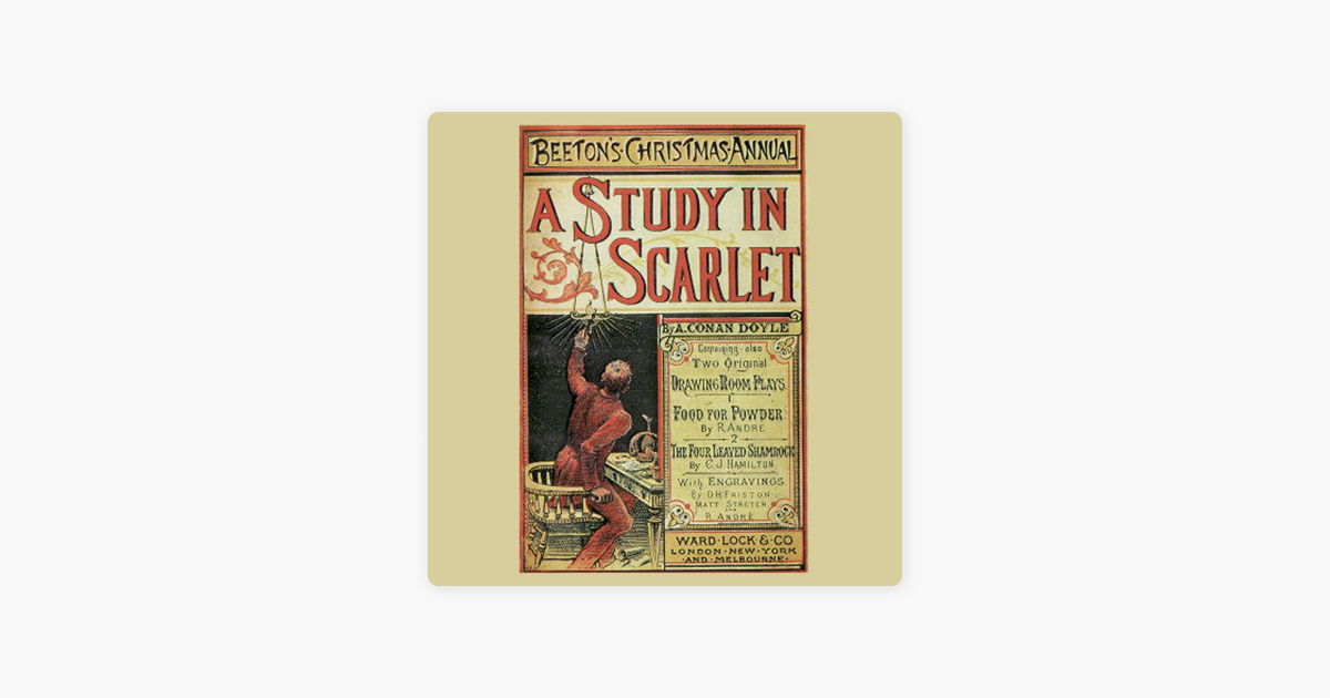 A Study In Scarlet Unabridged On Apple Books