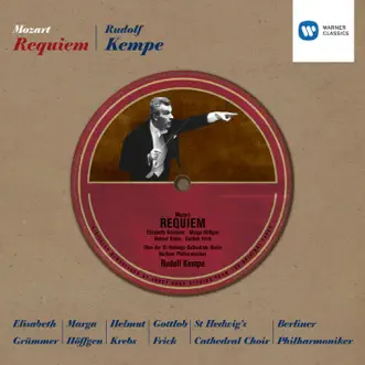 Historical Series: Mozart, Requiem by Berlin Philharmonic, Chor der St Hedwigs-Kathedrale Berlin, Elisabeth Grümmer, Gottlob Frick, Helmut Krebs, Marga Höffgen & Rudolf Kempe album reviews, ratings, credits