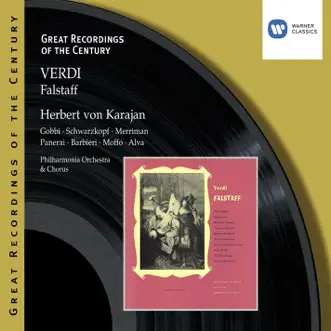 Verdi: Falstaff by Philharmonia Orchestra & Herbert von Karajan album reviews, ratings, credits