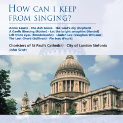 How can I keep from singing? (soloist Connor Burrowes) Song Lyrics