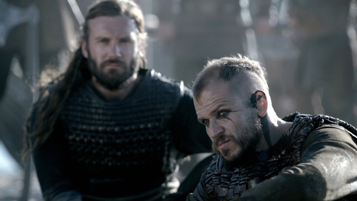 Lagertha and Athelstan help to establish the <b>Viking</b> settlement in Wessex. 