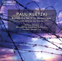 Kletzki: Symphony No. 3 - Concertino for Flute by Thomas Sanderling, Norrköping Symphony Orchestra & Sharon Bezaly album reviews, ratings, credits