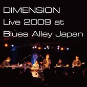 DIMENSION Live 2009 at Blues Alley Japan artwork