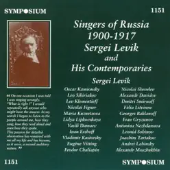 Singers of Russia (1900-1917) - Studio Orchestra Singers of Russia (1900-1917) - Studio Orchestra