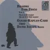 Stream & download Brahms: Five Trios, Volume I