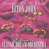 Greatest Hits Go Classic: Elton John artwork