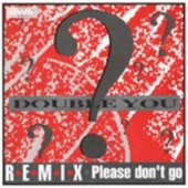 Please Don't Go Remixes - EP artwork