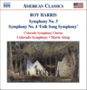 Roy Harris: Symphonies Nos. 3 and 4 "Folksong Symphony"