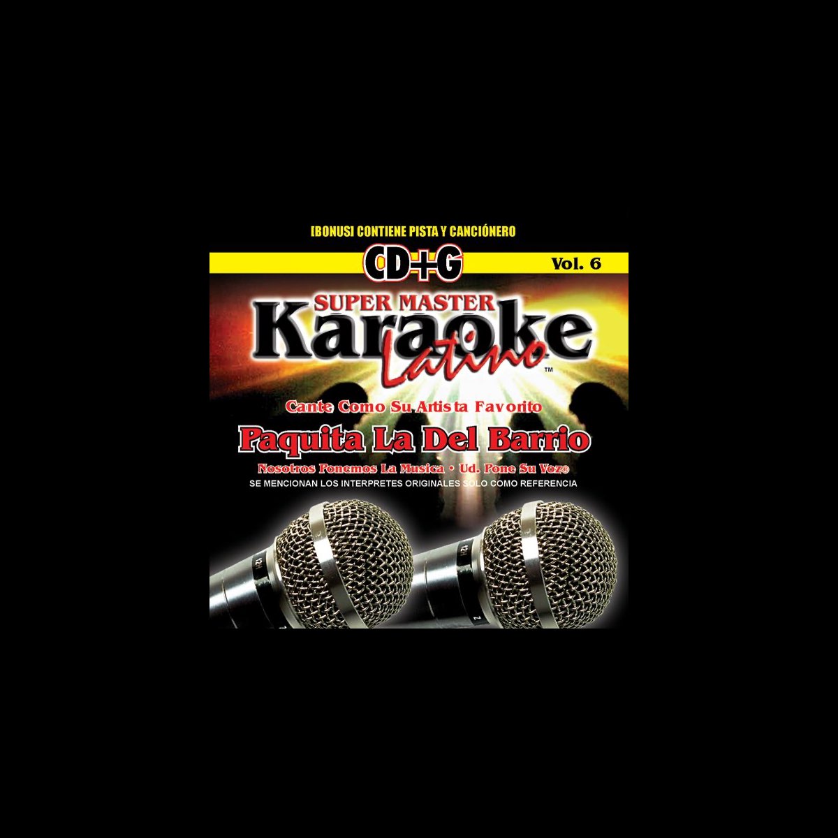 ‎karaoke Cante Como Paquita La Del Barrio By Super Master Karaoke Latino On Apple Music