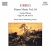 Grieg: Lyric Pieces, Books 8 - 10, Op. 65, 68, and 71