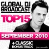 Global DJ Broadcast Top 15 - September 2010 (Including Bonus Track), 2010