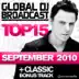 Global DJ Broadcast Top 15 - September 2010 (Including Bonus Track) album cover