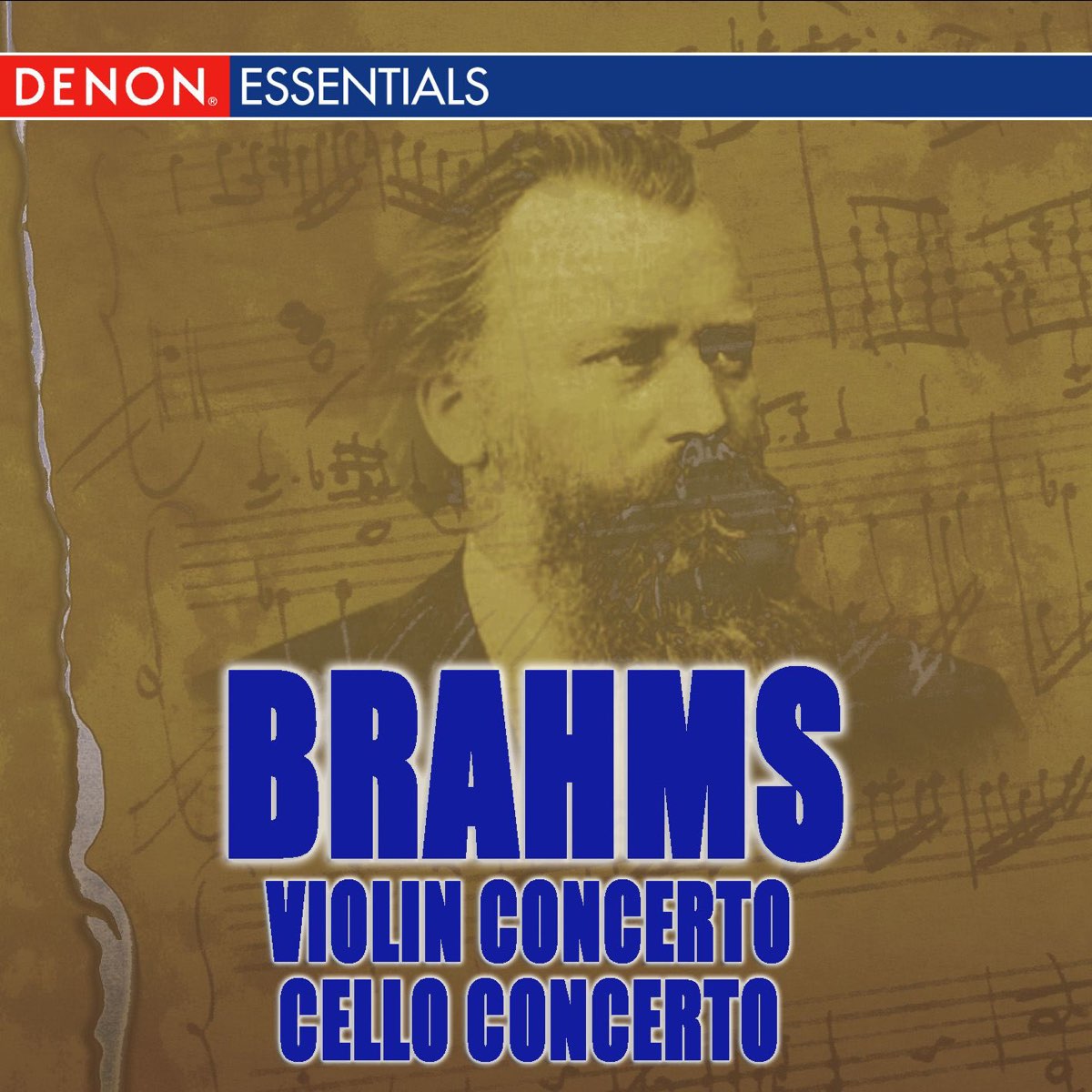 ‎Brahms Violin Concerto, Op. 77, Cello Concerto, Op. 102 by Russian