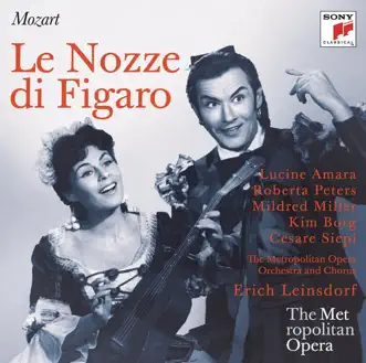 Mozart: Le Nozze di Figaro by Erich Leinsdorf & The Metropolitan Opera Orchestra album reviews, ratings, credits