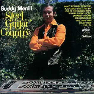 last ned album Buddy Merrill - Steel Guitar Country