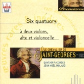 Saint-Georges : Six quatuors à 2 violons, alto & violoncelle artwork